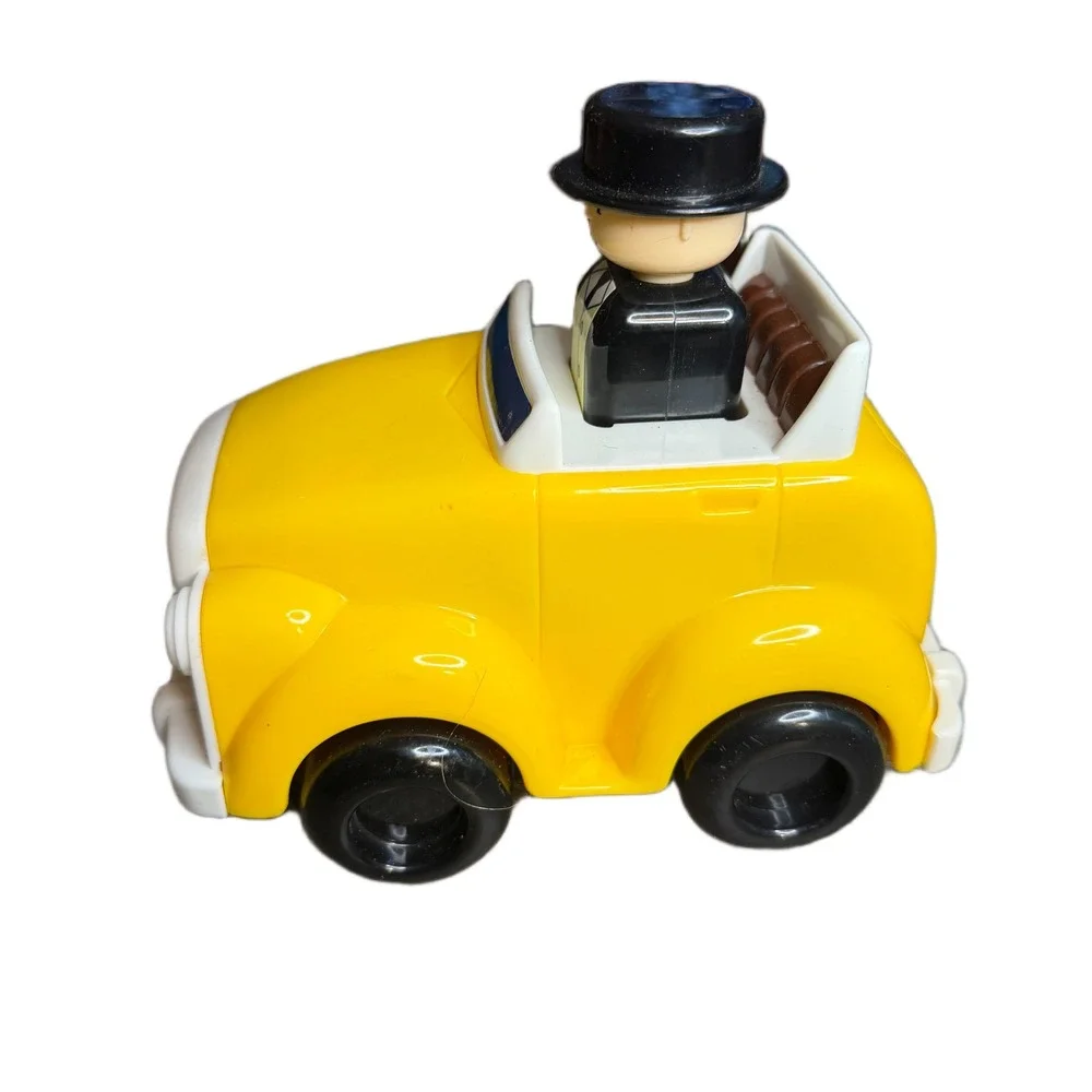 Tomy Thomas & Friends Sir Topham Hatt Push n Go Yellow Car Toy‎ Vintage